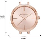 Michael Kors Women's Quartz Watch with Stainless Steel Strap - Image 6